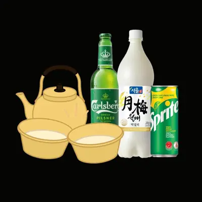 맥막사 세트