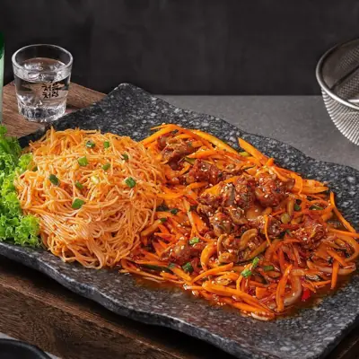 골뱅이무침 & 소면