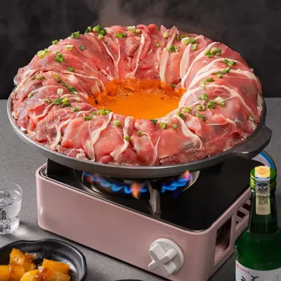 火山火锅 (牛肉/猪肉)